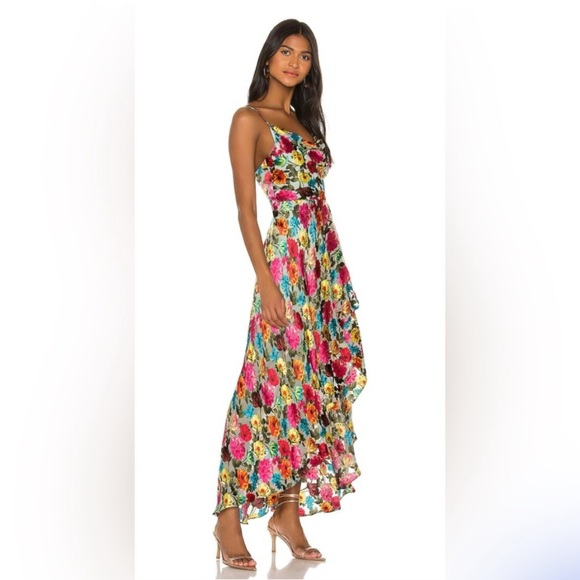 Alice + Olivia Dresses & Skirts - Alice + Olivia maxi dress size 6 floral print great condition no flaws